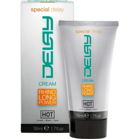 Hot Delay Crema Retardante 50 ml - Control del clímax con efecto duradero