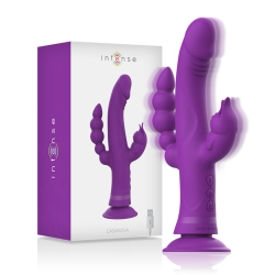 Intense Casanova Rabbit - Triple motor, placer en silicona