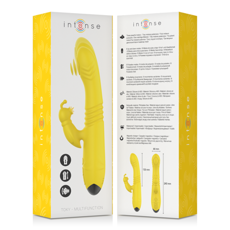 Intense Fun intense toky vibrador multifunción recargable
