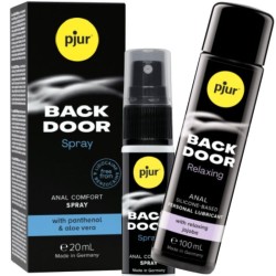Pjur Back Door Set de Lubricante Anal y Spray - Ideal para Sexo Anal Intenso