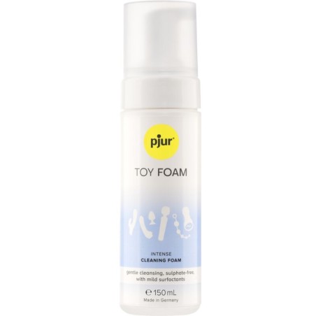 Pjur Toy Foam 150 ml - Espuma Limpiadora Suave para Juguetes Íntimos