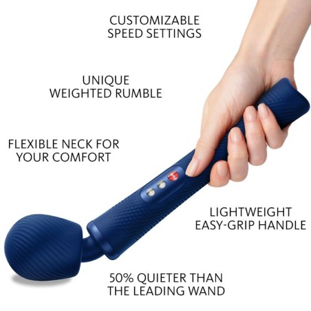 Fun Factory vim wand rumble vibrador recargable silicona