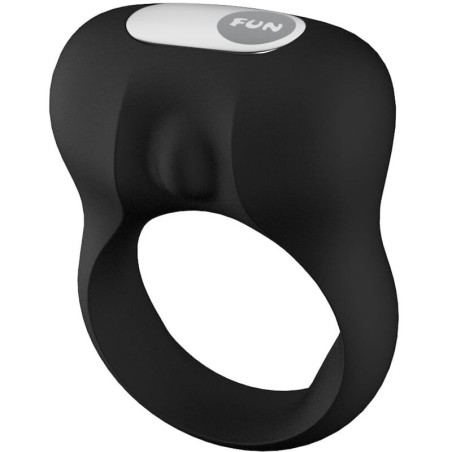 Steady Vibration Cock Ring Black | Fun Factory - Placer intenso y duradero