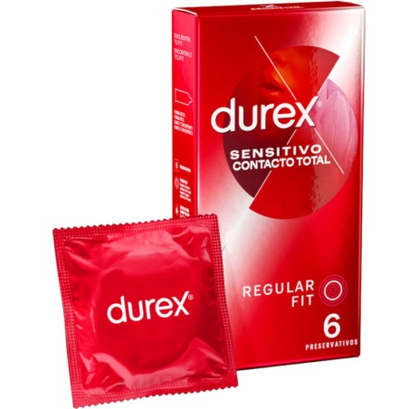 Durex Sensitive Contact Total 12 uds - Máxima sensibilidad