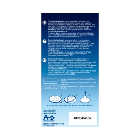 Control Condoms control free sin látex