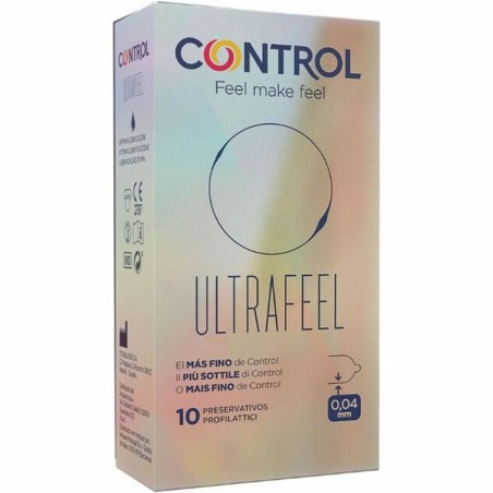 Control Adapta Finissimo Ultrafeel x10 | Preservativos ultrafinos