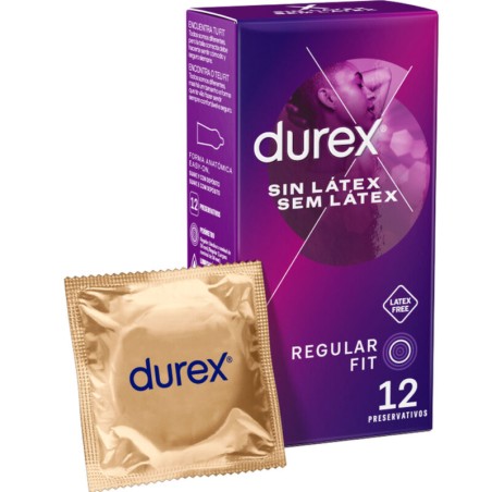 Durex Condoms Latex Free 12 uds - Preservativos sin látex