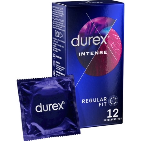 Durex - Intense Orgasmic 12 uds | Preservativos con textura para máximo placer
