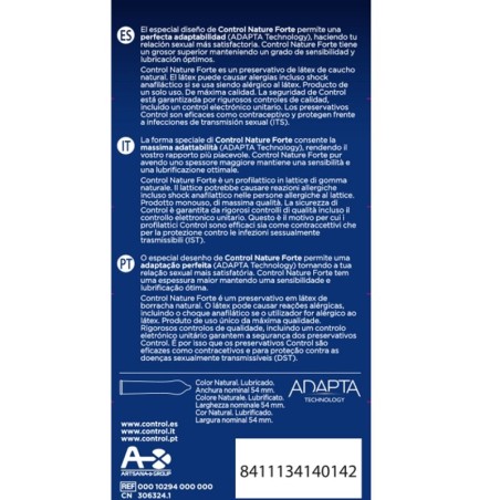 Control Condoms control nature forte