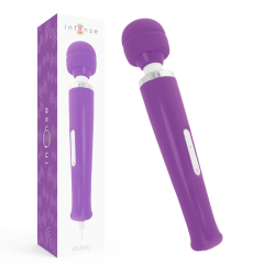 Intense Keanu Wand Rosa - Masajeador Ergonómico de Silicona con Alta Potencia