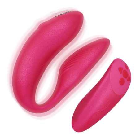 We-Vibe Chorus Lila - Vibrador para parejas con control por presión inteligente