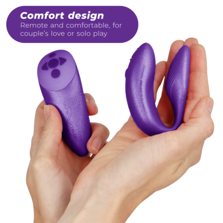 We-Vibe chorus vibrador parejas con control squeeze