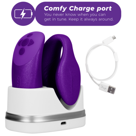 We-Vibe chorus vibrador parejas con control squeeze