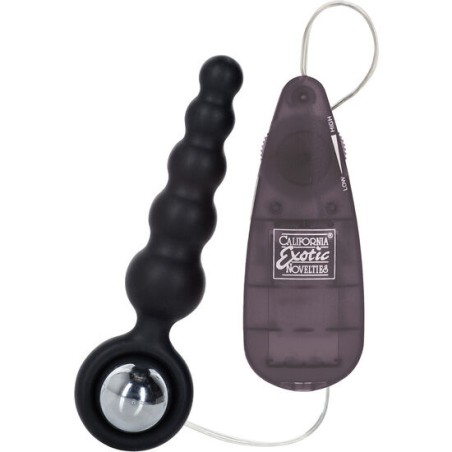 Calexotics Booty Call Booty Shaker negro de silicona