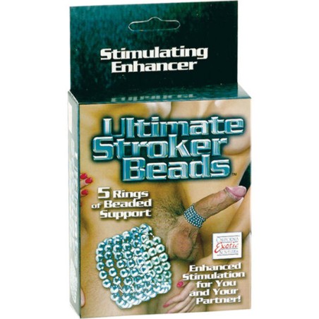 Calexotics ultimate stroker beads anillos para el pene