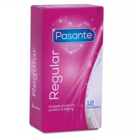 Pasante Regular - Preservativos estándar (12 uds) | Seguridad y comodidad diaria