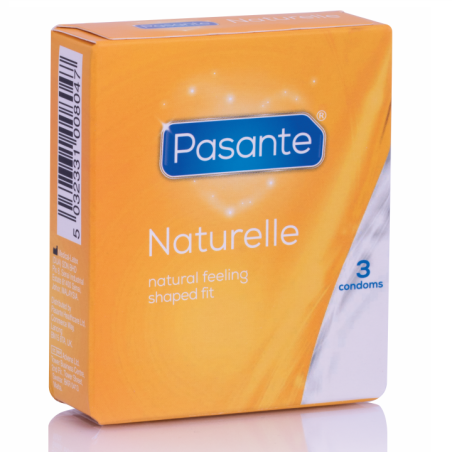 Pasante Naturelle - Preservativos naturales (3 uds) | Protección segura y comodidad natural