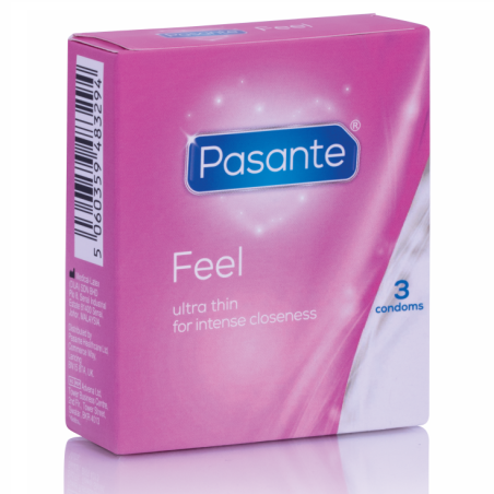 Pasante Sensitive Ultra Thin - Preservativos ultrafinos (3 uds) | Máxima sensibilidad