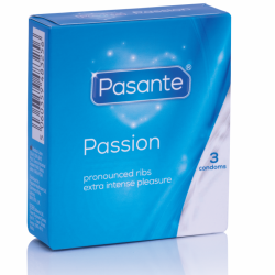 Pasante Dotted MS Placer - Preservativos con puntos (3 uds) | Placer y protección segura