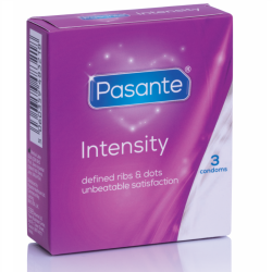 Pasante Points & Stripes - Preservativos texturizados (12 uds) | Estímulo y protección