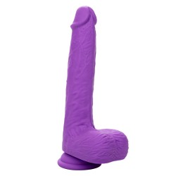 Calexotics Studs Vibrador Recargable y Giratorio Morado - 10 Modos de Vibración