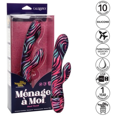 Calexotics vibrador menage a moi dual wand
