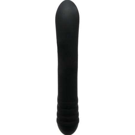 Adrien Lastic Twister Rabbit Black | Vibrador rotador de doble placer