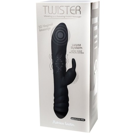 Adrien Lastic twister masajeador vibrador y rotador rabbit