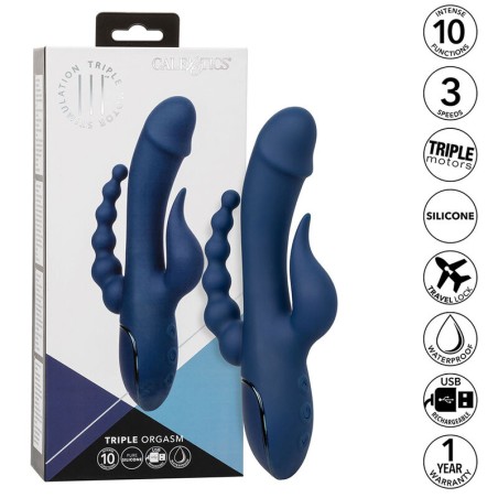 Calexotics vibrador triple orgasm