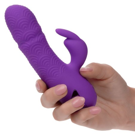 Calexotics Manhattan Beach Marvel Rabbit Violeta - Vibrador Rabbit de Silicona Premium