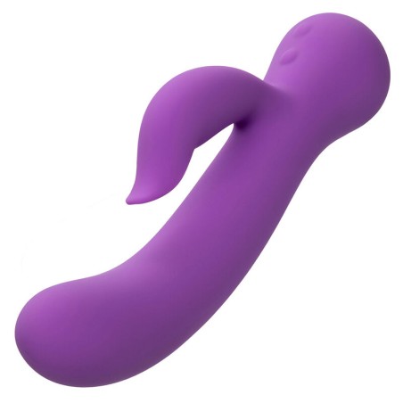 Calexotics first time vibrador complaciente recargable morado