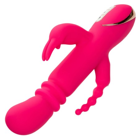 Calexotics jack fantasy vibrador rabbit triple función calor y estimulación total