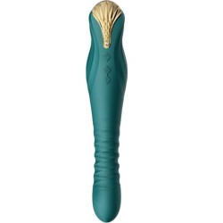Zalo King Verde - Vibrador con empuje realista y motor potente