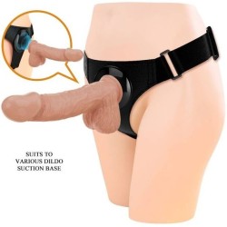 Pretty Love slip arnés Jerry - Arnés Universal con Dildo 21.8 cm Natural
