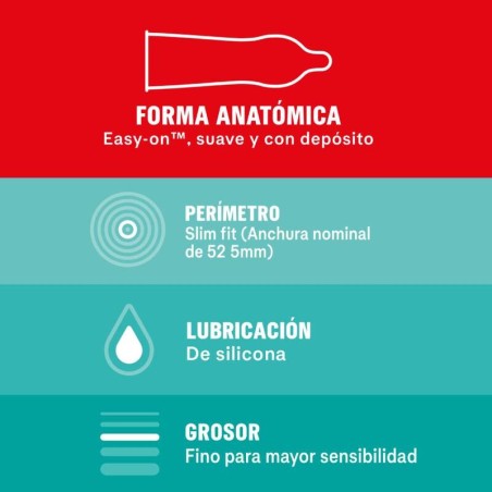 Durex Condoms durex sensitivo slim fit