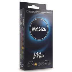 My Size Mix 53 mm 10 uds | Preservativos cómodos y seguros