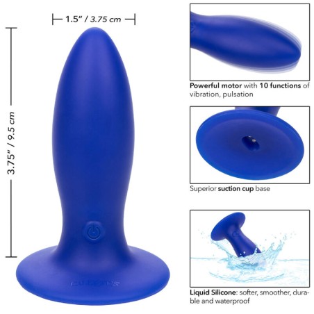 Calexotics admiral torpedo plug anal vibrador