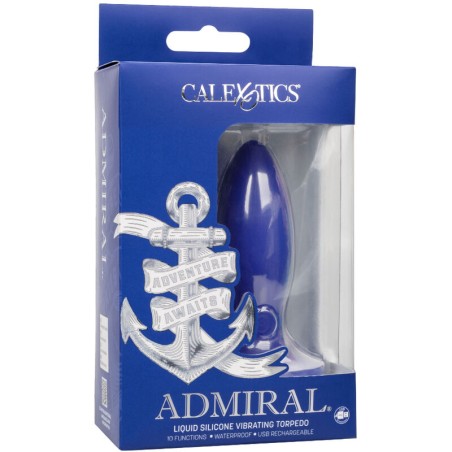 Calexotics admiral torpedo plug anal vibrador